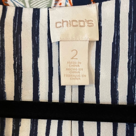 Floral kimono cardigan, Chico’s size 2 - Picture 7 of 10